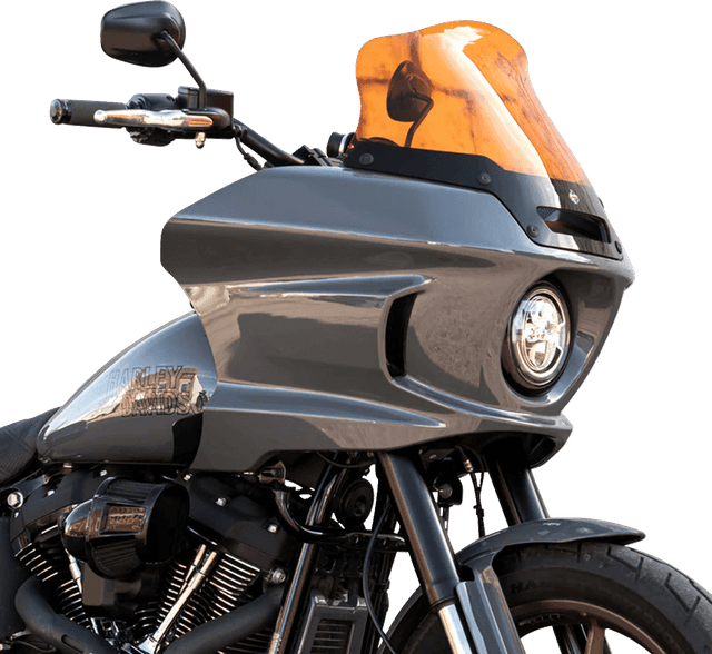 KLOCK WERKS 2310-0840 Kolor Flare® Windshield - 8" - Orange - '22-'25 FXLRST — image 3 of 3
