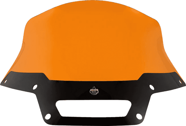 KLOCK WERKS 2310-0840 Kolor Flare® Windshield - 8" - Orange - '22-'25 FXLRST — image 2 of 3