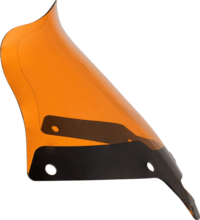 KLOCK WERKS 2310-0840 Kolor Flare® Windshield - 8" - Orange - '22-'25 FXLRST — image 1 of 3
