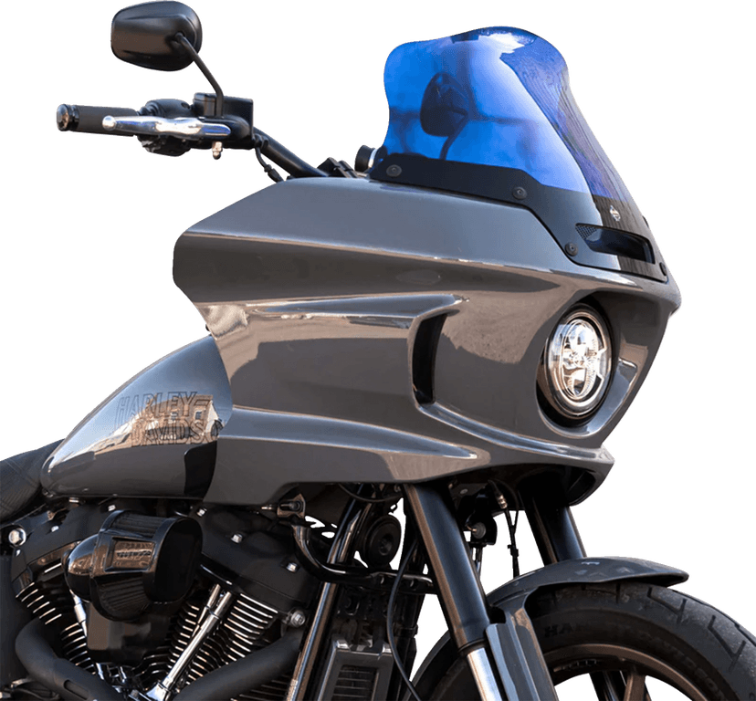 KLOCK WERKS 2310-0843 Kolor Flare® Windshield - 8" - Blue - '22-'25 FXLRST — image 3 of 3
