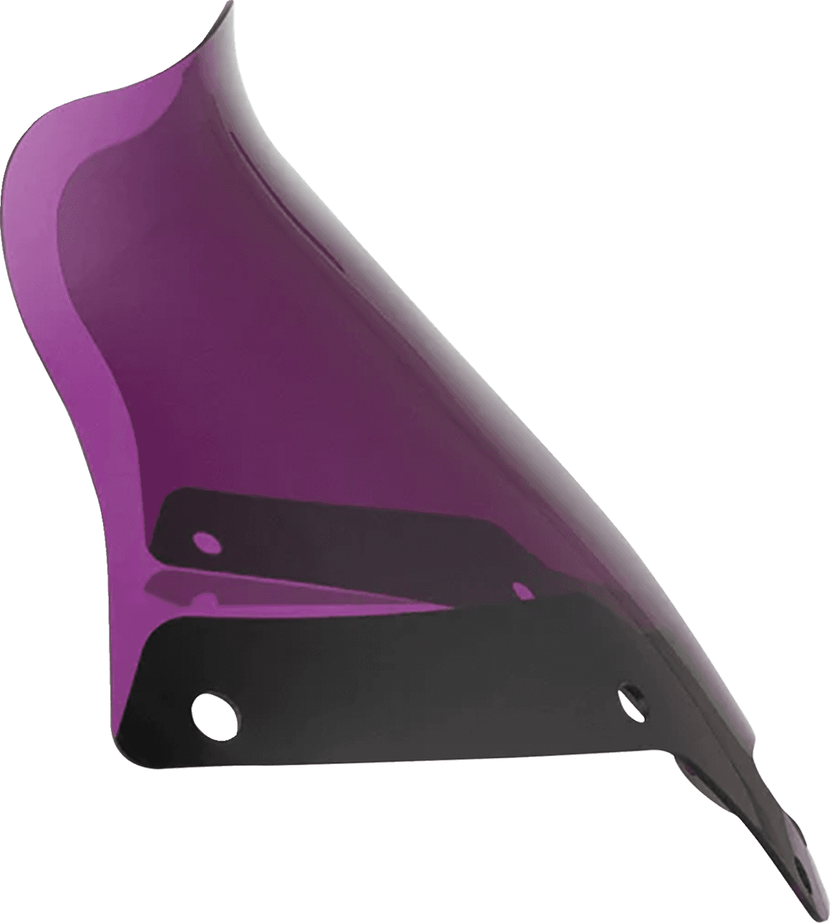KLOCK WERKS 2310-0844 Kolor Flare® Windshield - 8" - Purple - '22-'25 FXLRST