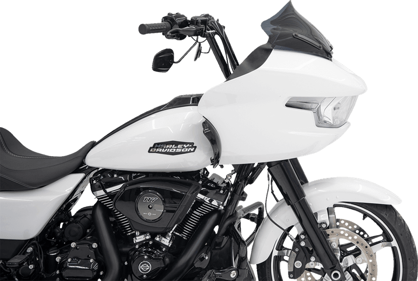 KLOCK WERKS 2310-0855 Sport Flare® Windshield - 10" - Dark Smoke - '23-'25 FLTRX — image 3 of 6