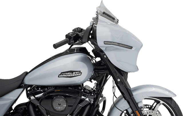 KLOCK WERKS 2310-0858 Flare® Windshield - 8" - Clear - '23-'25 FLHX — image 4 of 5