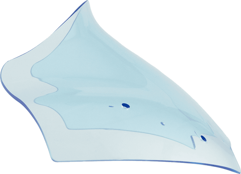 KLOCK WERKS 2310-0865 Ice Flare® Windshield - 10" - Blue Ice - '23-'25 FLTRX — image 1 of 5