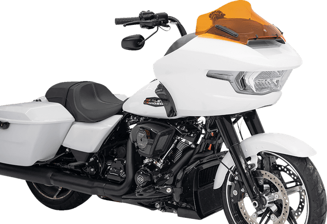 KLOCK WERKS 2310-0867 Kolor Flare® Windshield - 10" - Orange - '23-'25 FLTRX — image 3 of 5