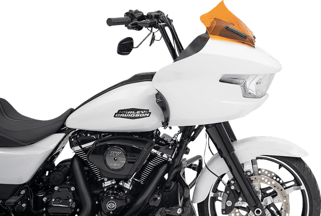 KLOCK WERKS 2310-0867 Kolor Flare® Windshield - 10" - Orange - '23-'25 FLTRX — image 4 of 5