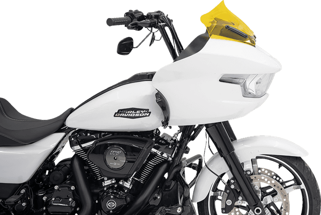 KLOCK WERKS 2310-0868 Kolor Flare® Windshield - 10" - Yellow - '23-'25 FLTRX — image 5 of 5