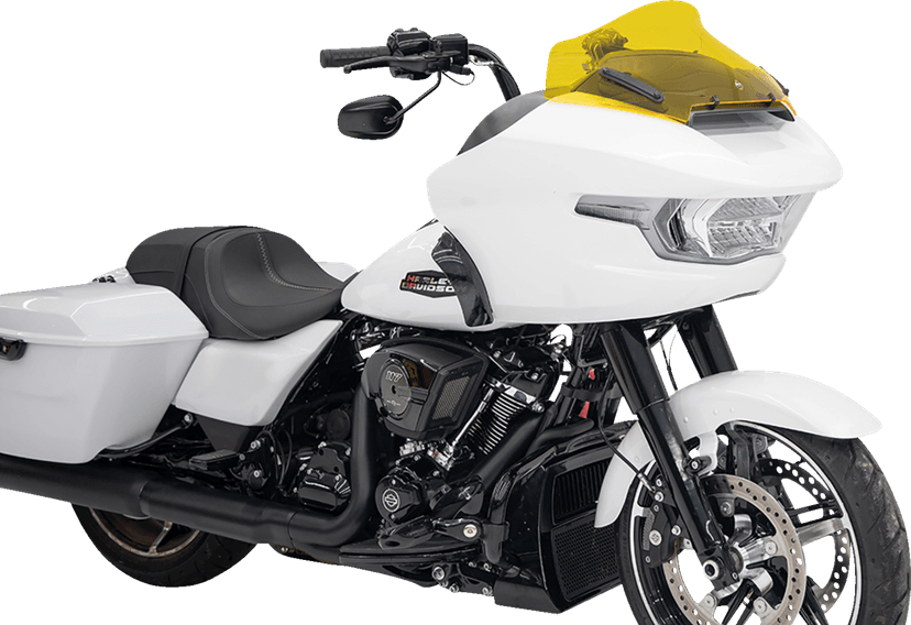 KLOCK WERKS 2310-0868 Kolor Flare® Windshield - 10" - Yellow - '23-'25 FLTRX — image 3 of 5
