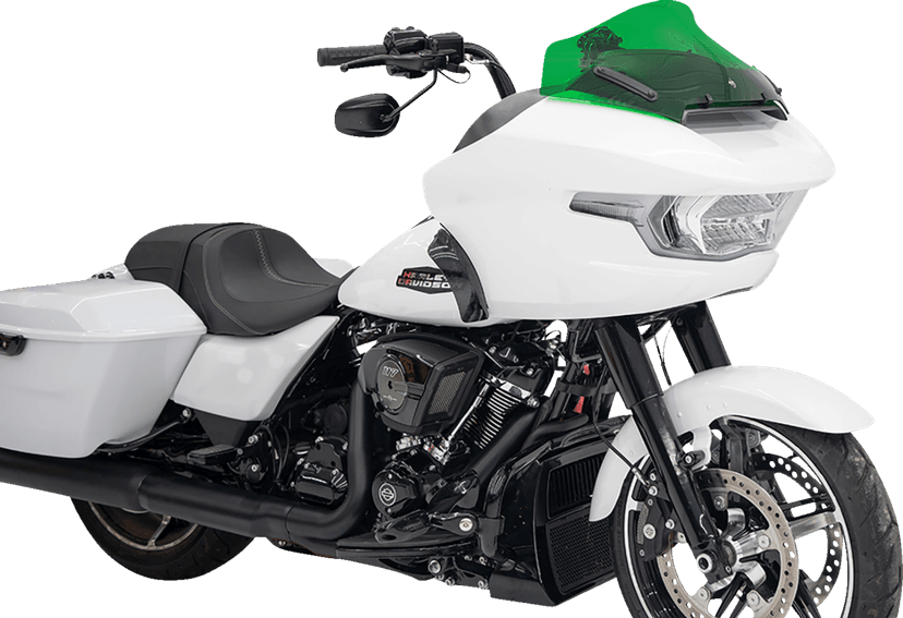 KLOCK WERKS 2310-0869 Kolor Flare® Windshield - 10" - Green - '23-'25 FLTRX — image 4 of 5