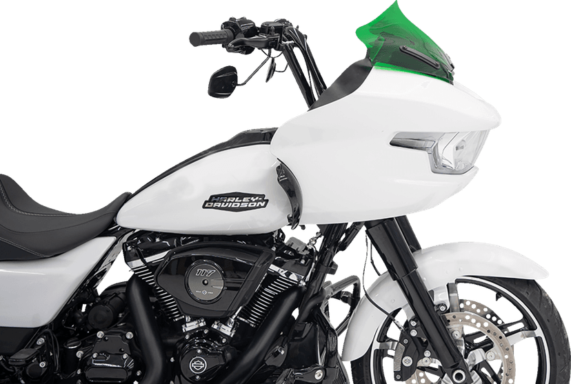 KLOCK WERKS 2310-0869 Kolor Flare® Windshield - 10" - Green - '23-'25 FLTRX — image 5 of 5