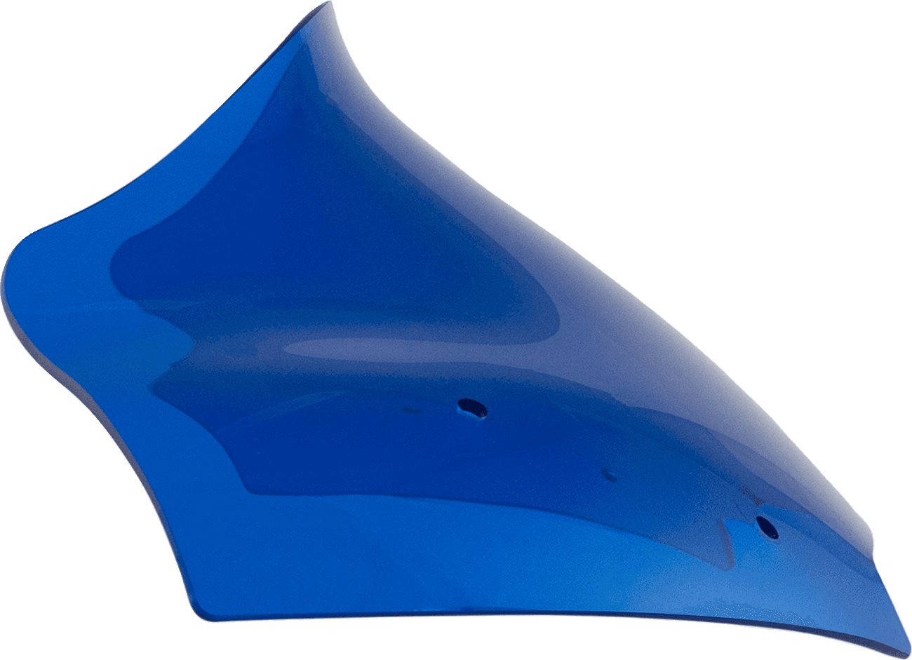 KLOCK WERKS 2310-0870 Kolor Flare® Windshield - 10" - Blue - '23-'25 FLTRX