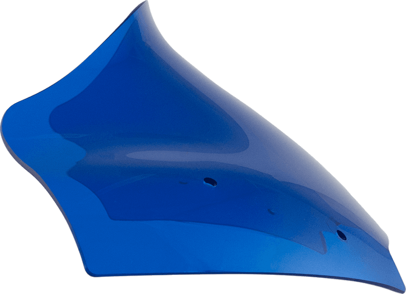 KLOCK WERKS 2310-0870 Kolor Flare® Windshield - 10" - Blue - '23-'25 FLTRX — image 1 of 5