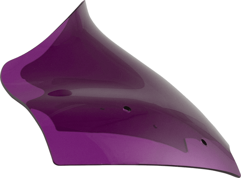 KLOCK WERKS 2310-0871 Kolor Flare® Windshield - 10" - Purple - '23-'25 FLTRX — image 1 of 5