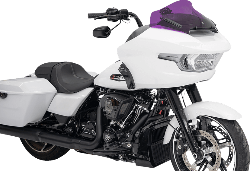 KLOCK WERKS 2310-0871 Kolor Flare® Windshield - 10" - Purple - '23-'25 FLTRX — image 4 of 5