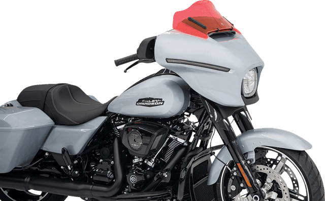 KLOCK WERKS 2310-0873 Ice Flare® Windshield - 8" - Pink Ice - FLHX — image 3 of 5