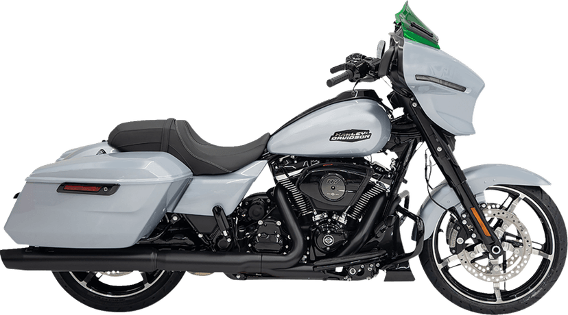 KLOCK WERKS 2310-0881 Kolor Flare® Windshield - 8" - Green - '23-'25 FLHX — image 4 of 5