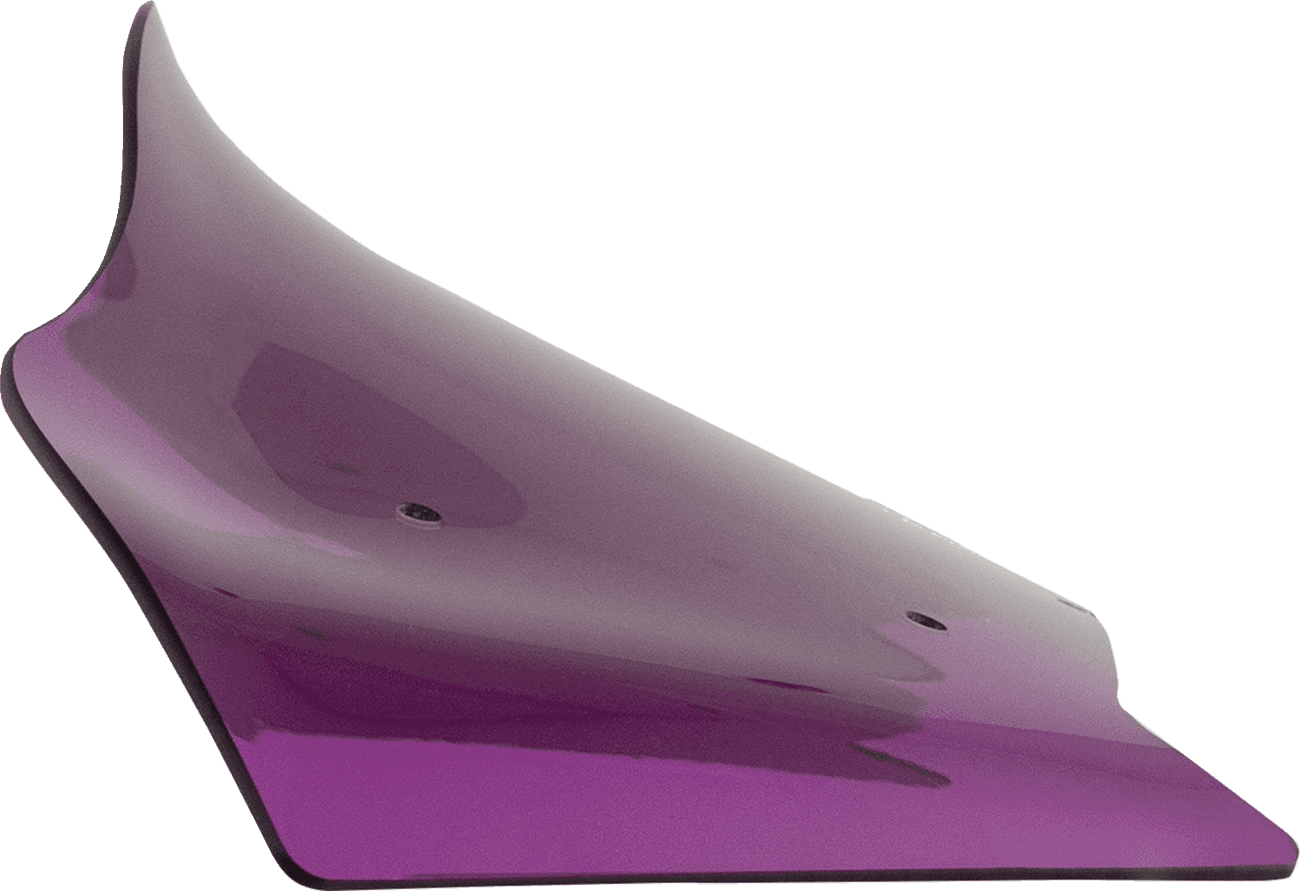 KLOCK WERKS 2310-0883 Kolor Flare® Windshield - 8" - Purple - '23-'25 FLHX