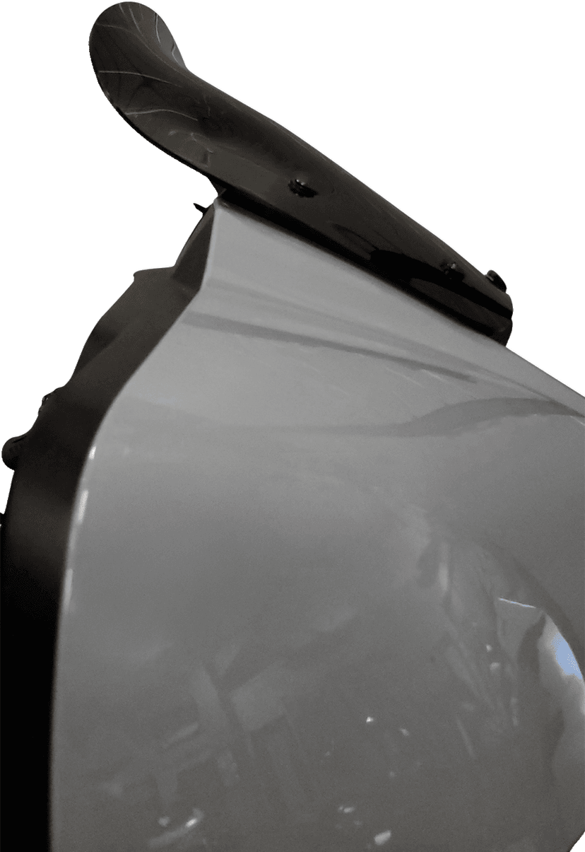 WIND VEST 2310-0894 Windshield - 11-1/2" - Dark Smoke - FLHX, FLHXSE — image 2 of 2