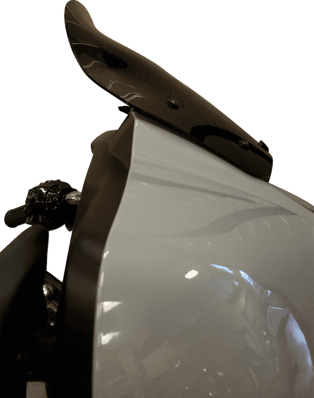 WIND VEST 2310-0895 Windshield - 12-1/2" - Dark Smoke - FLHX, FLHXSE — image 3 of 3