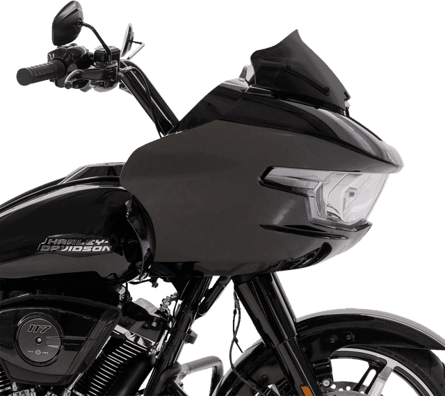 KLOCK WERKS 2310-0911 Sport Flare® Windshield - 8" - Black - FLTR — image 3 of 4