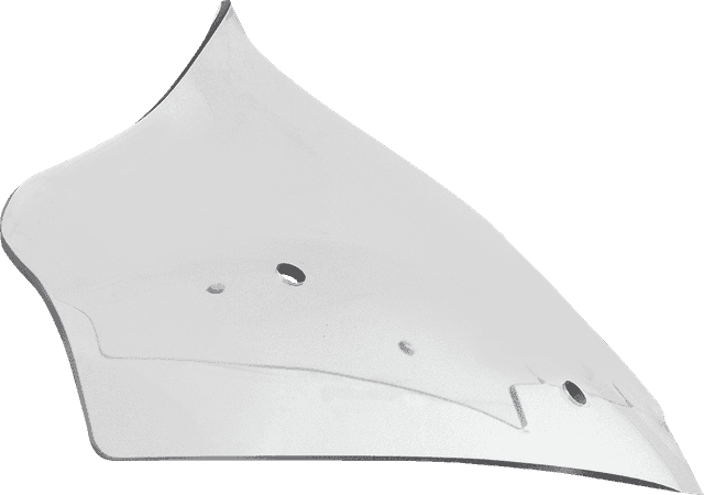 KLOCK WERKS 2310-0912 Sport Flare® Windshield - 8" - Clear - FLTRX — image 1 of 5