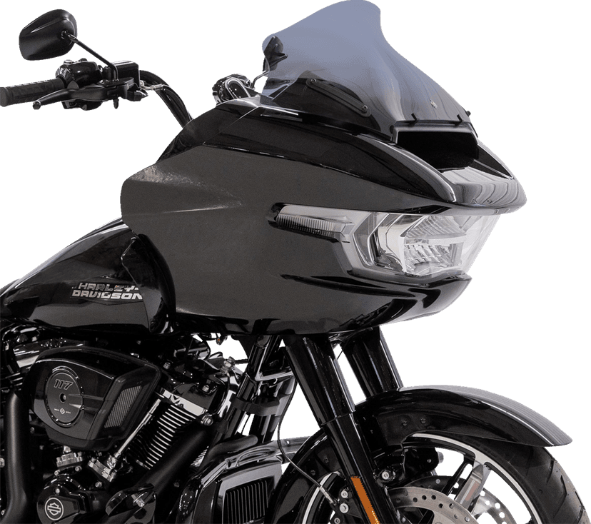 KLOCK WERKS 2310-0917 Sport Flare® Windshield - 11" - Dark Smoke - FLTRX — image 2 of 4