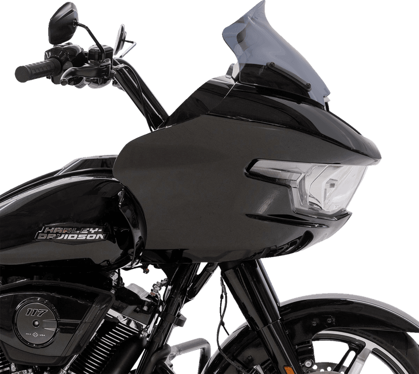KLOCK WERKS 2310-0917 Sport Flare® Windshield - 11" - Dark Smoke - FLTRX — image 3 of 4
