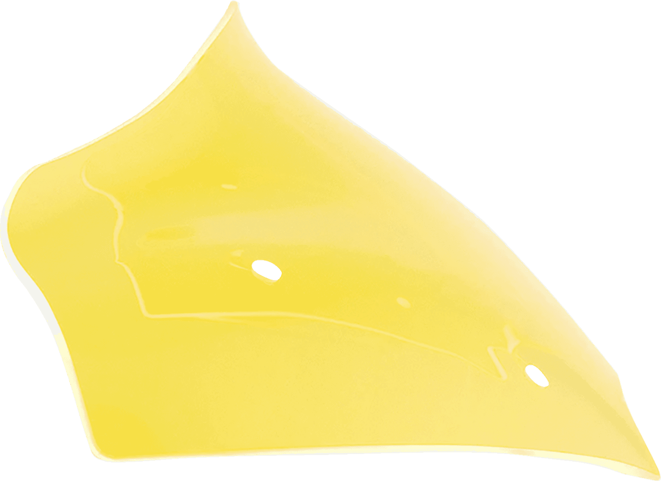 KLOCK WERKS 2310-0922 Ice Flare® Windshield - 8" - Yellow Ice - '23-'25 FLTRX