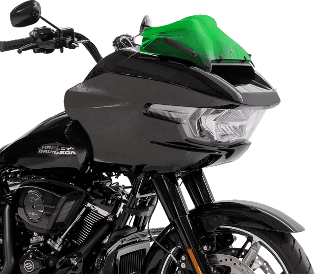 KLOCK WERKS 2310-0928 Kolor Flare® Windshield - 8" - Green - '23-'25 FLTRX — image 3 of 3