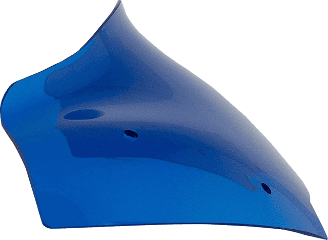 KLOCK WERKS 2310-0929 Kolor Flare® Windshield - 8" - Blue - '23-'25 FLTRX — image 1 of 3