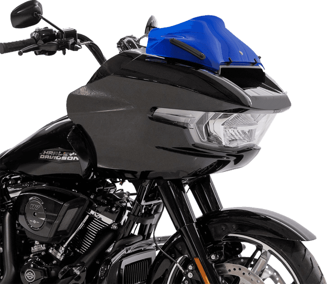 KLOCK WERKS 2310-0929 Kolor Flare® Windshield - 8" - Blue - '23-'25 FLTRX — image 3 of 3