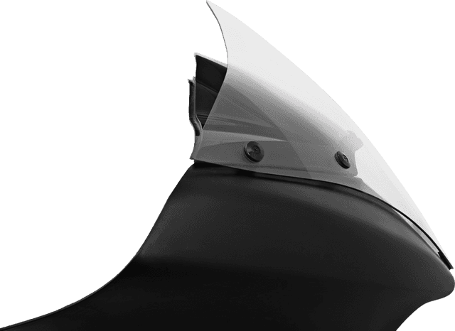 MEMPHIS SHADES 2310-0933 Windshield - BRL Race Bubble - Clear - FLTRX — image 4 of 6
