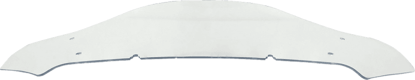 KLOCK WERKS 2310-0943 Flare® Windshield - 6-1/2" - Clear - '23-'25 FLHX — image 2 of 2