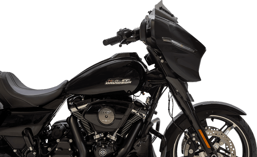 KLOCK WERKS 2310-0945 Flare® Windshield - 6-1/2" - Tinted - FLHX — image 5 of 5
