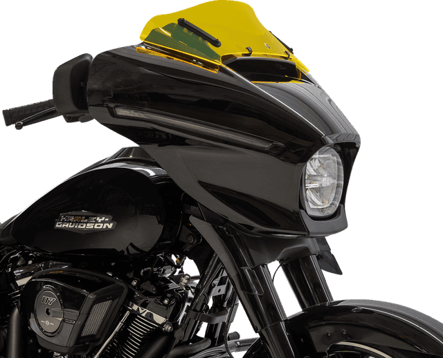 KLOCK WERKS 2310-0948 Ice Flare® Windshield - 6-1/2" - Yellow Ice - FLHX — image 2 of 2