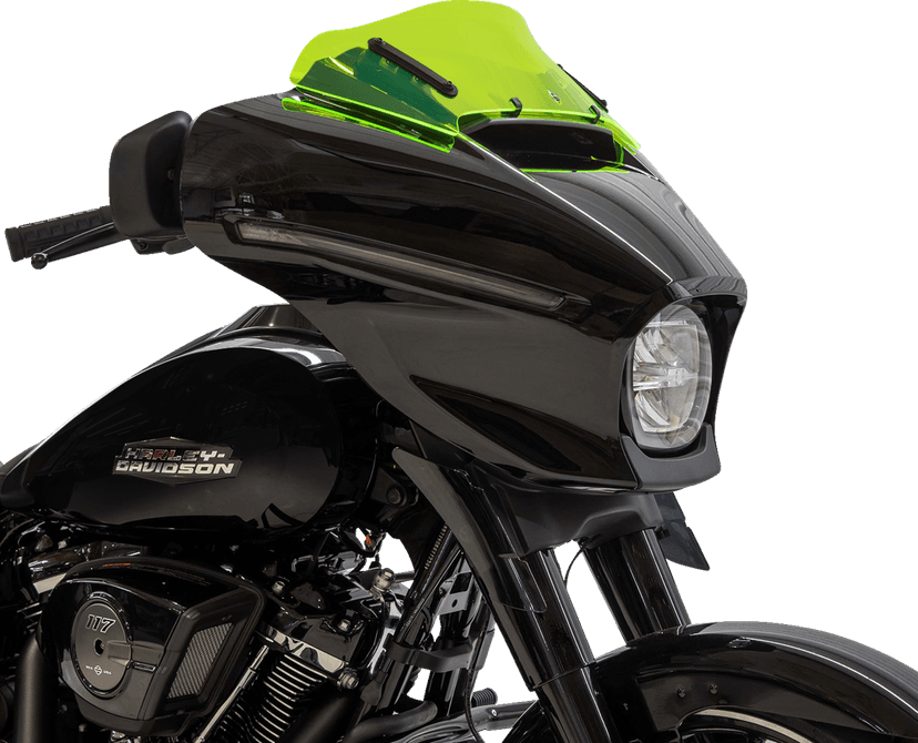 KLOCK WERKS 2310-0949 Ice Flare® Windshield - 6-1/2" - Green Ice - FLHX — image 2 of 2