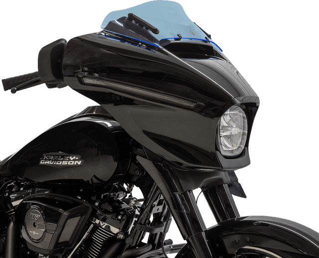 KLOCK WERKS 2310-0950 Ice Flare® Windshield - 6-1/2" - Blue Ice - FLHX — image 2 of 2
