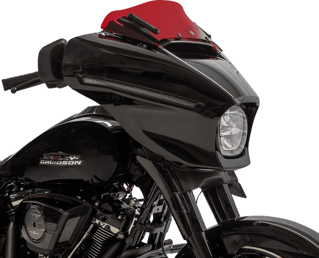 KLOCK WERKS 2310-0951 Kolor Flare® Windshield - 6-1/2" - Red - '23-'25 FLHX — image 2 of 2