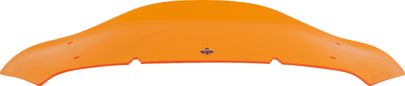 KLOCK WERKS 2310-0952 Kolor Flare® Windshield - 6-1/2" - Orange - '23-'25 FLHX