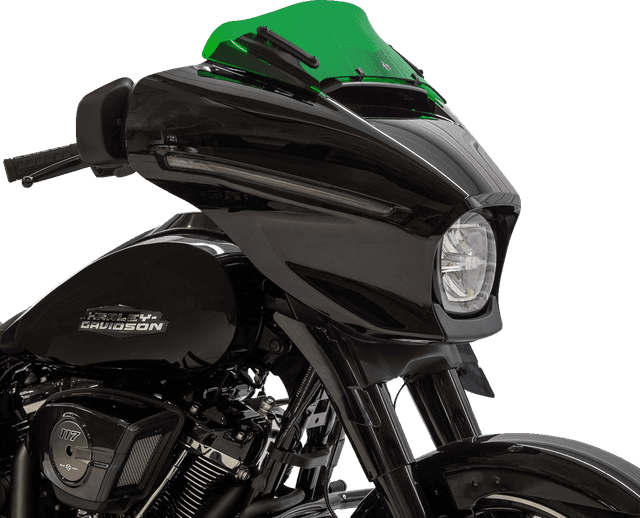 KLOCK WERKS 2310-0954 Kolor Flare® Windshield - 6-1/2" - Green - '23-'25 FLHX — image 2 of 2
