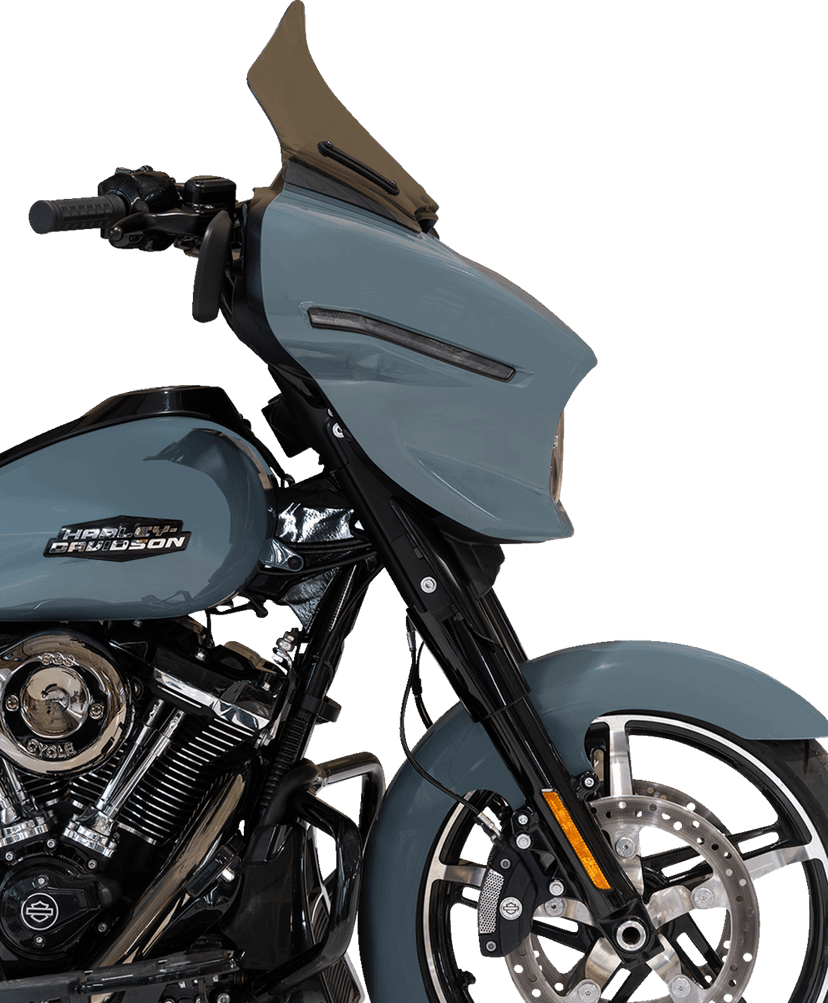 KLOCK WERKS 2310-0959 Flare® Windshield - 12" - Tinted - FLHX — image 2 of 4