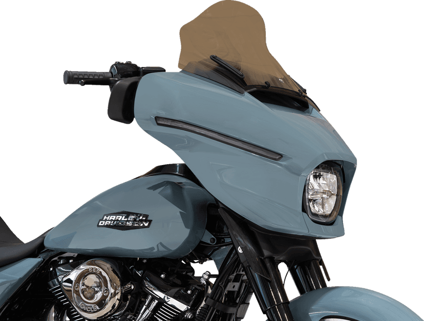 KLOCK WERKS 2310-0959 Flare® Windshield - 12" - Tinted - FLHX — image 3 of 4