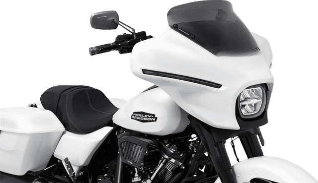 MEMPHIS SHADES 2310-0987 Spoiler Windshield - 4" - Dark Black Smoke - FLHX — image 4 of 4