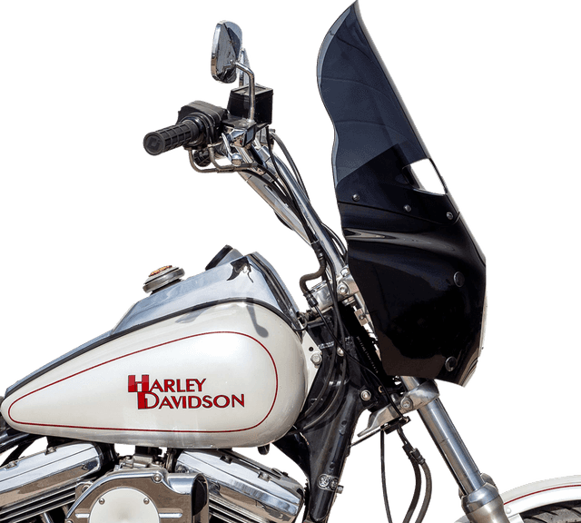 KLOCK WERKS 23101012 Flare® Windshield - Road Warrior Fairing - 15" - Dark Smoke — image 4 of 5
