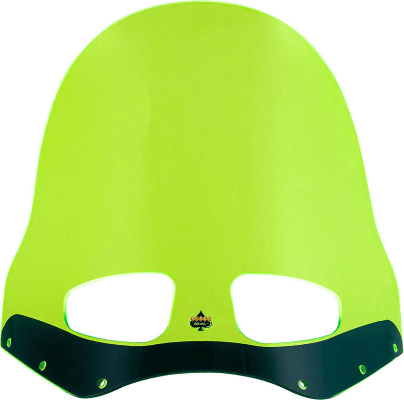 KLOCK WERKS 23101016 Ice Flare® Windshield - 15" - Green Ice - Road Warrior Fairing — image 2 of 4