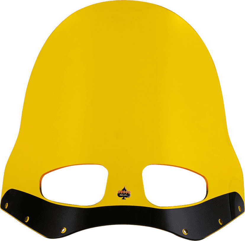 KLOCK WERKS 23101020 Windshield - Road Warrior Fairing - 15" - Yellow — image 4 of 4