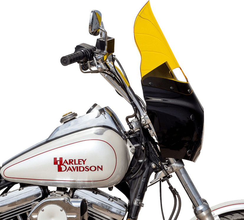 KLOCK WERKS 23101020 Windshield - Road Warrior Fairing - 15" - Yellow — image 2 of 4