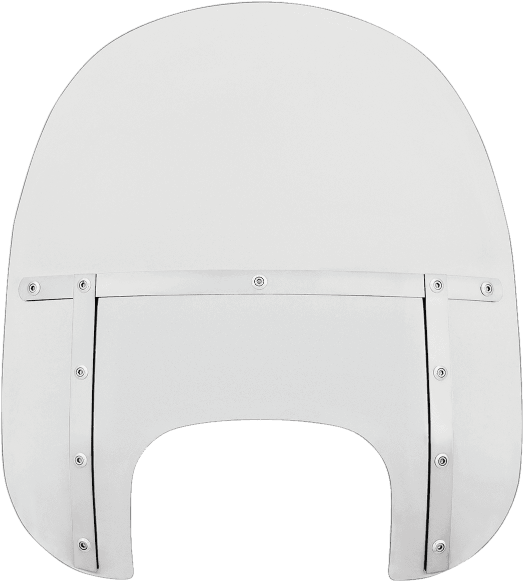 MEMPHIS SHADES 2311-0036 Fats Windshield - Clear - 17" - FLFB/S