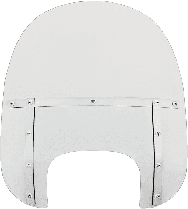 MEMPHIS SHADES 2311-0036 Fats Windshield - Clear - 17" - FLFB/S
