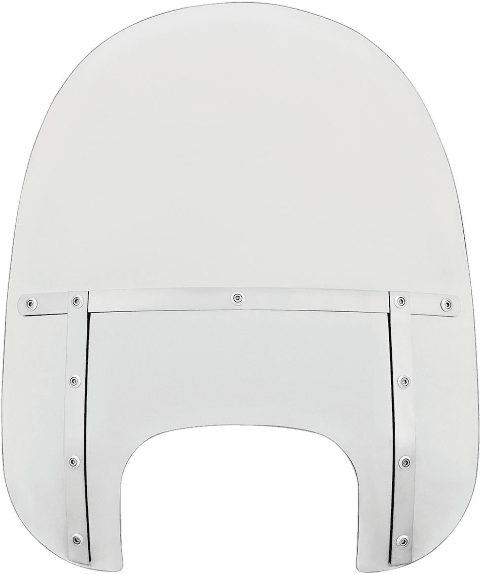 MEMPHIS SHADES 2311-0042 Fats Windshield - Clear - 19" - FLFB/S